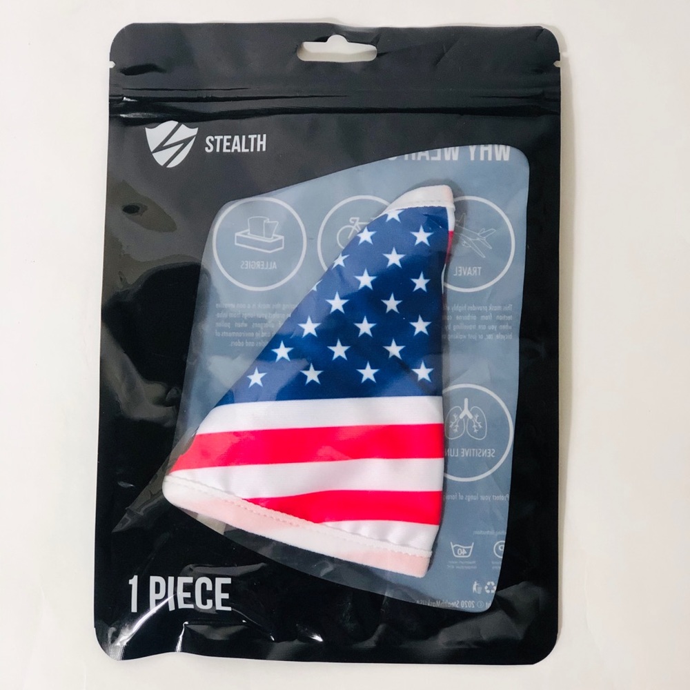 USA Flag Safety Mask